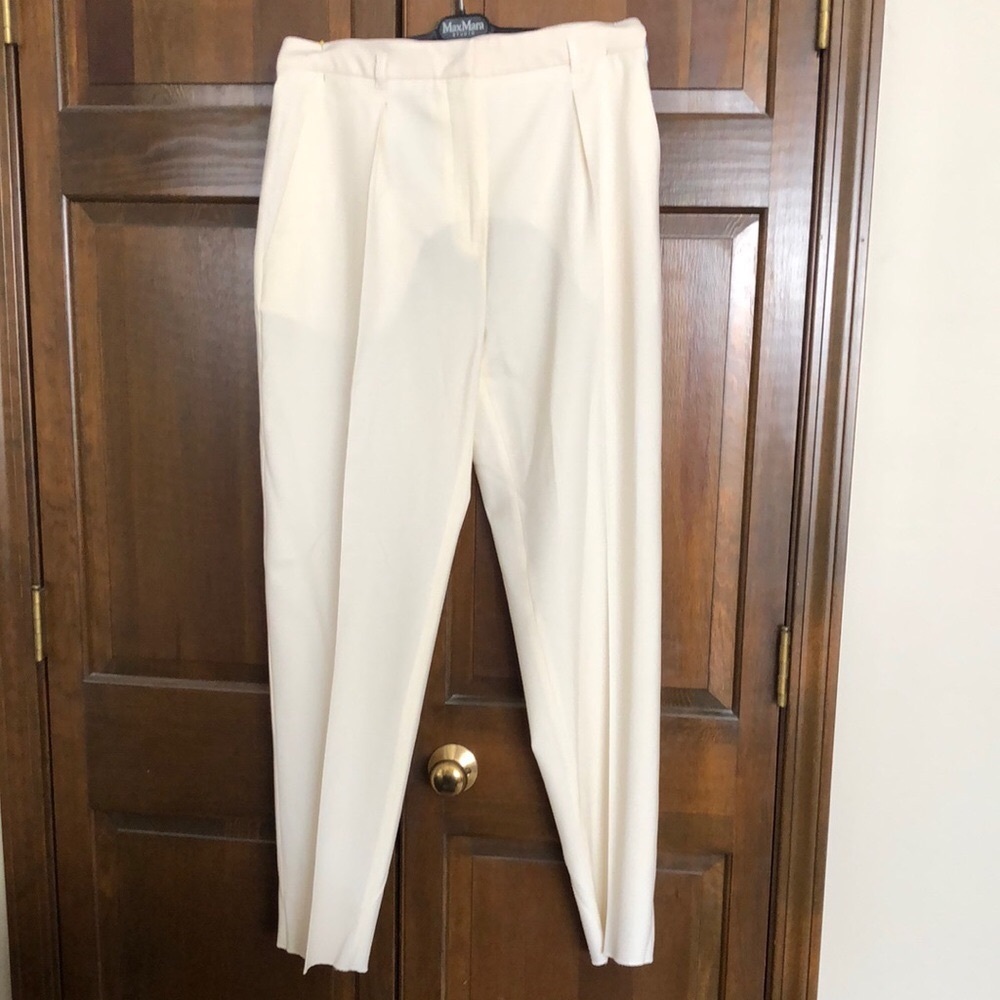 MaxMara Cream Trousers
